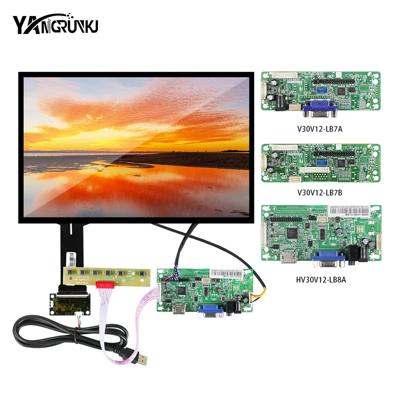 

ЖК-дисплей tft 12,1 дюйма, 20 контактов, lvds 400 nits 60 Гц