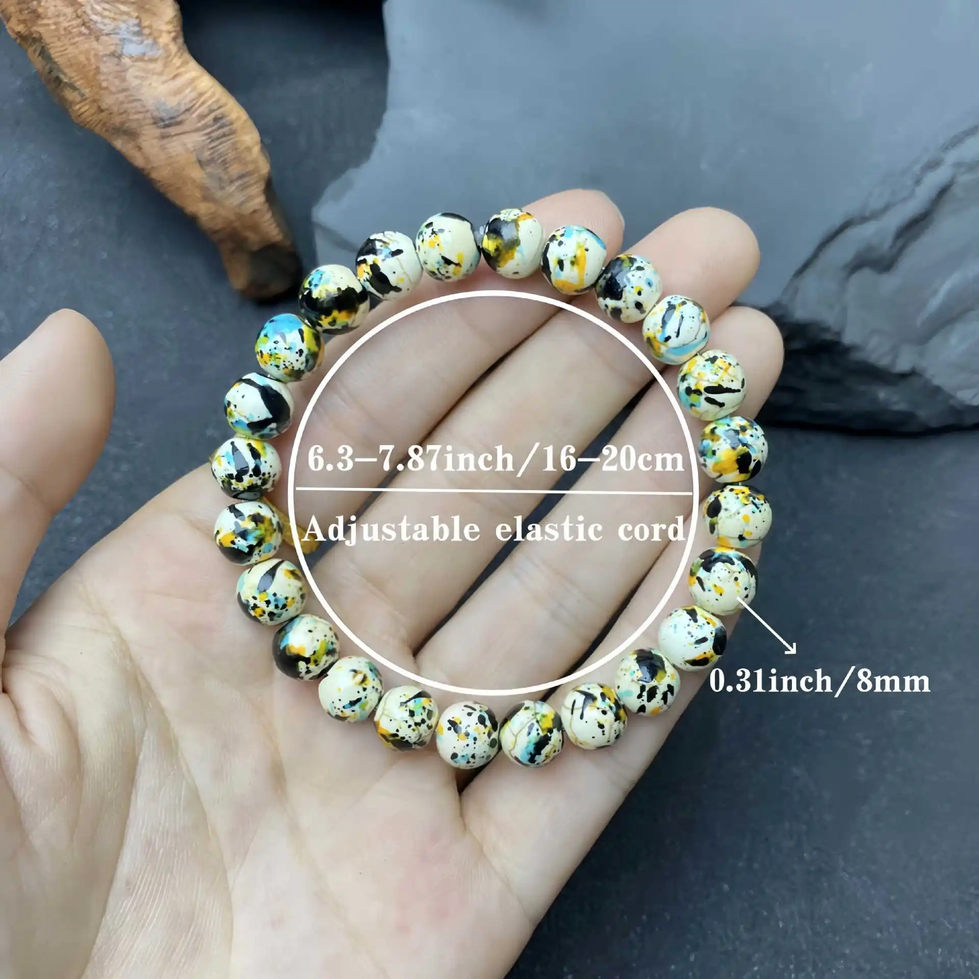Natural Stone Bracelet Anxiety Bracelet Keep Your Mind And Energy Balanced Spread Positive Energy Perfect Bracelet Jewelry Gift