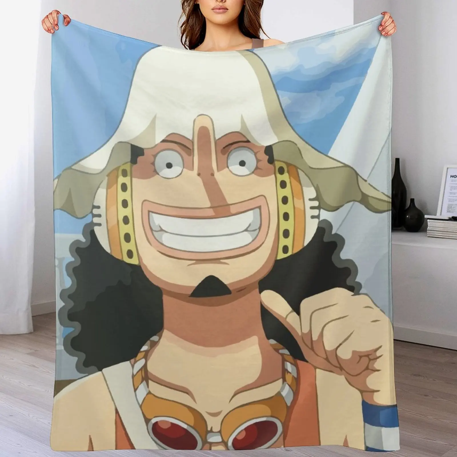 

Usopp Throw Blanket Beach Thermal Blankets