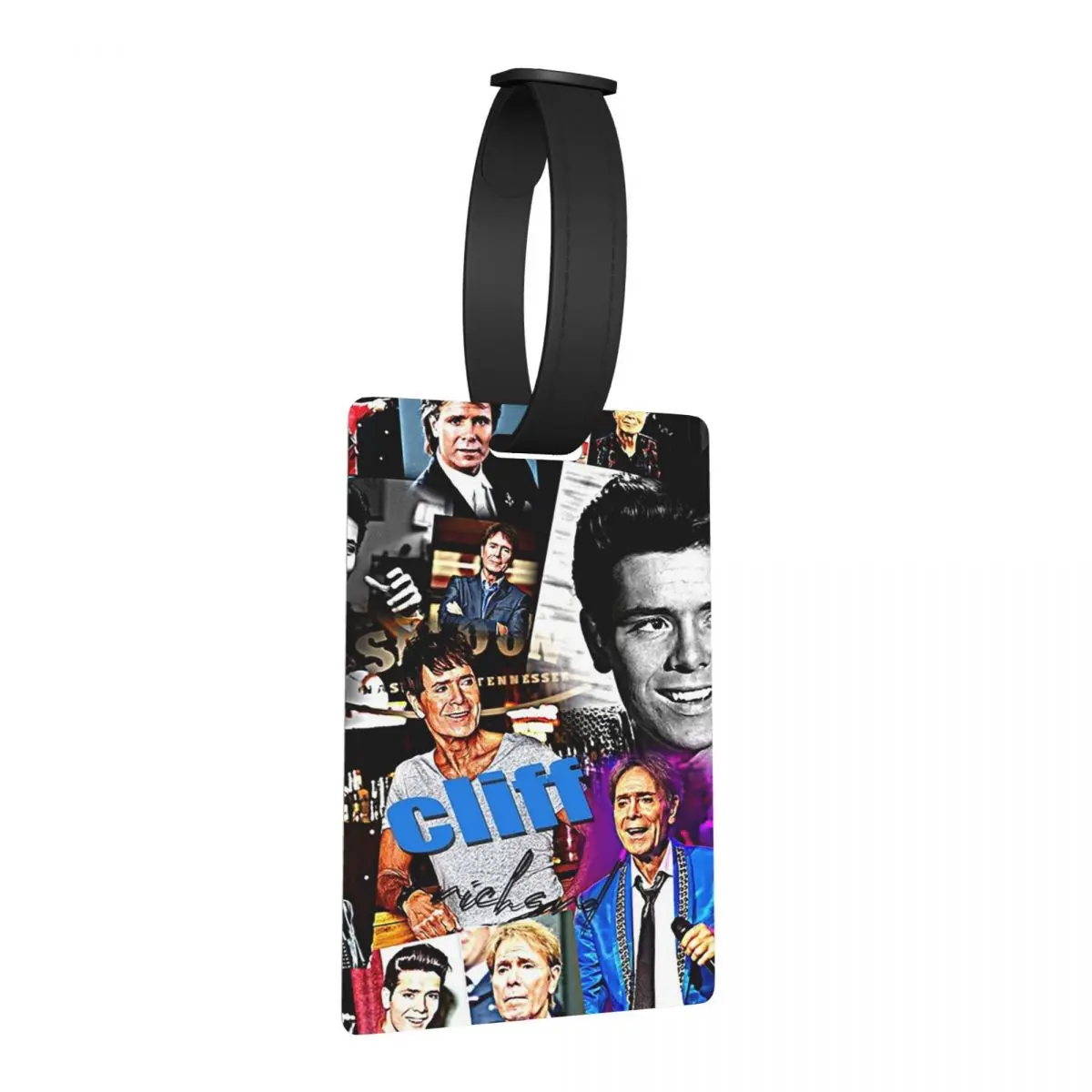 

Багажные бирки Cliff Richard, аксессуары для чемодана, дорожные милые багажные бирки, держатель этикетки, идентификационное имя, адрес