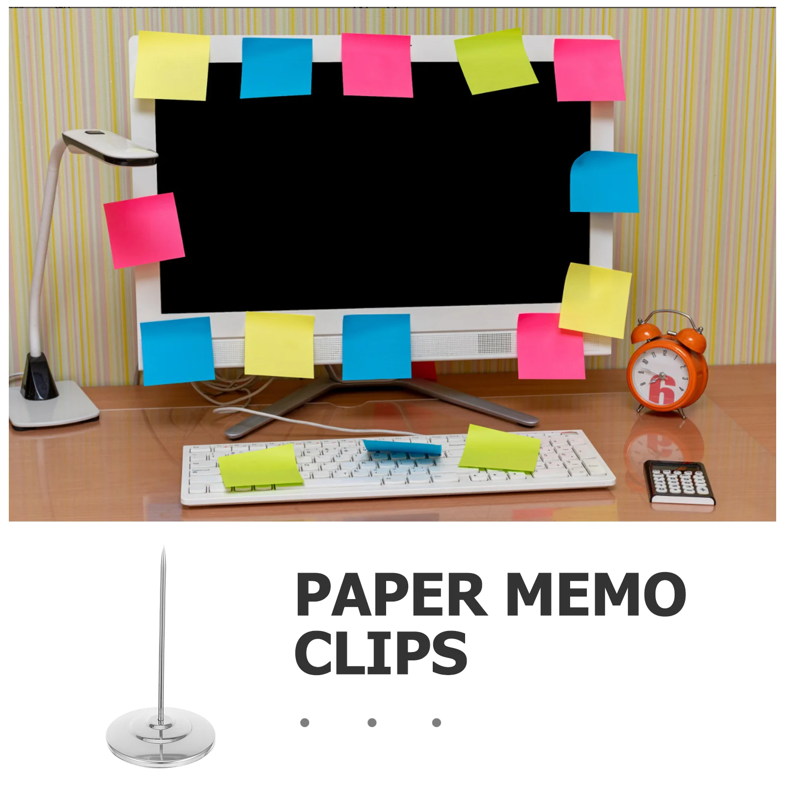 Restaurant Receipt Fork Kitchen Bill Stabber Memo Spike Stainless Steel Ticket Holder Tickets Office