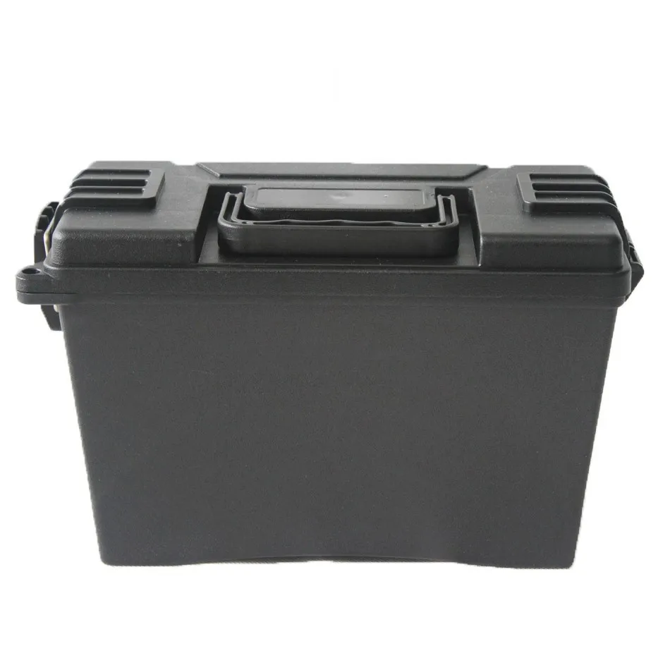 Plastic Ammo Box Military Style Storage Ammo Can Lightweight High Strength Ammo Accessory Crate Storage Case Tactical Bullet box