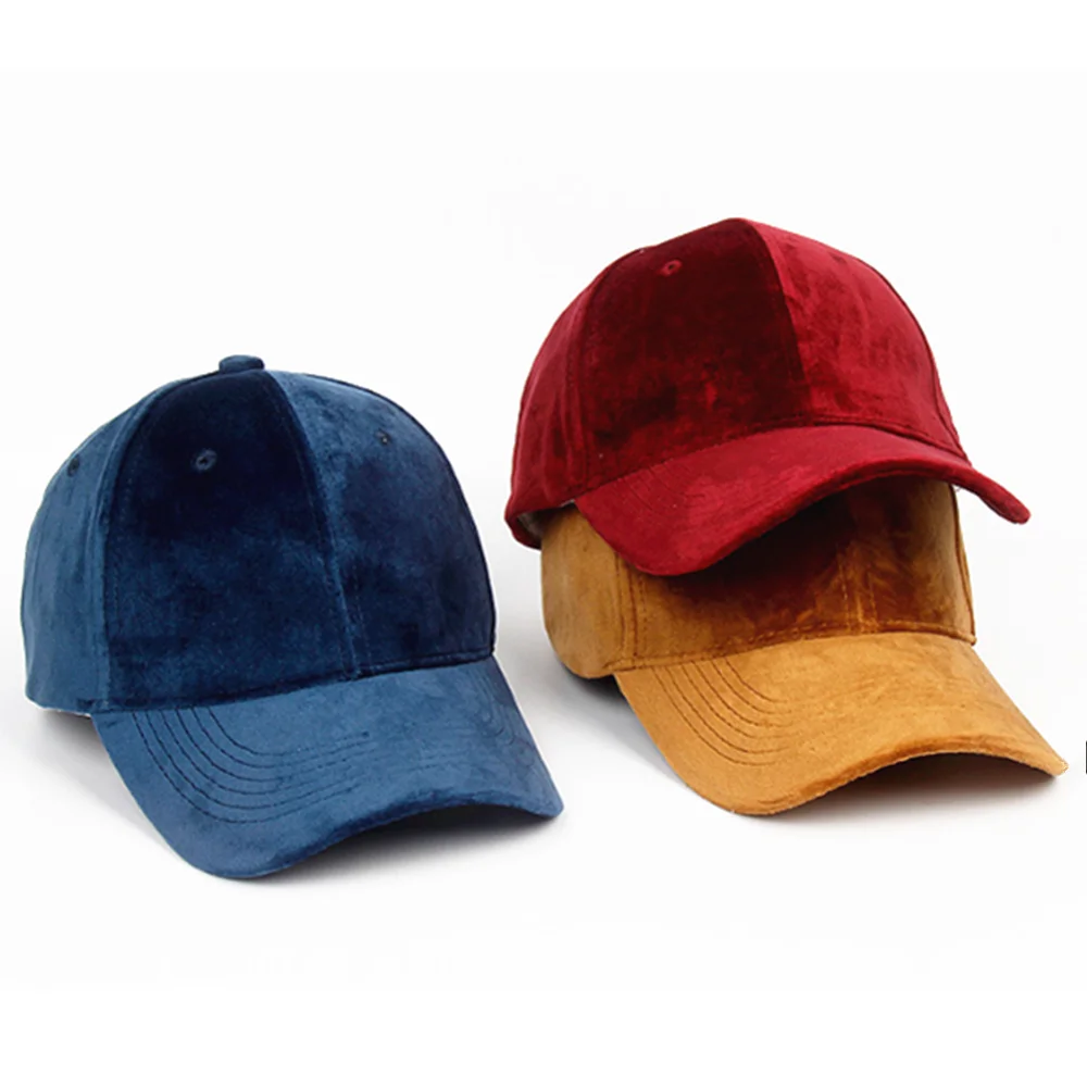 Fashion Snapback Baseball Cap Women Gorra Street Suede for Ladies Black Grey Hip Hop Hat