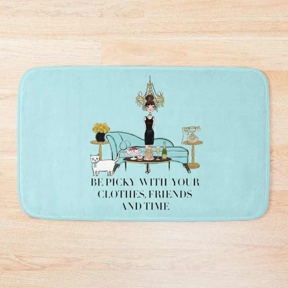 

Girl Boss Bath Mat Bathroom Slip Anti-Skid Shower Mat