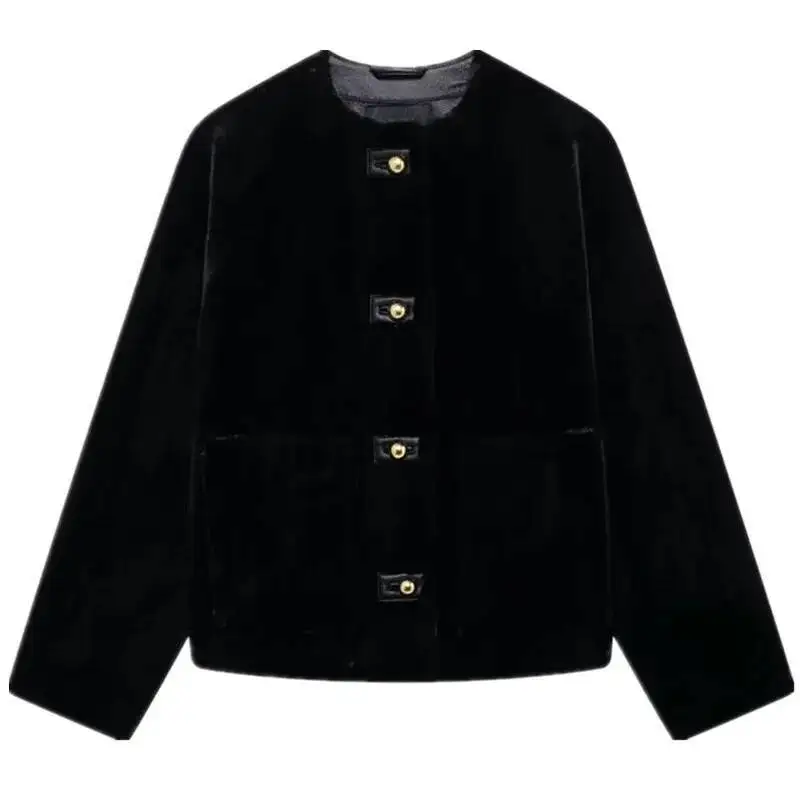 

Autumn Winter New Arrival Women's Slimming Versatile Faux Fur Effect Jaet Coat Commute Sle Loose Fit Regular Length