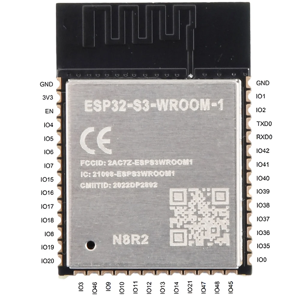 ESP32-S3-WROOM-1-N8R2 ESP32-S3-WROOM-1-N16R8 WiFi Bluetooth 5.0 Dual-core MCU Module ESP32-S3 Wireless Module