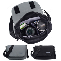 Sling Bag Universal Bag Photography Crossbody Storage Bag for DSLR Camera Outdoor Travel Organizer 5L Capacity Waterproof