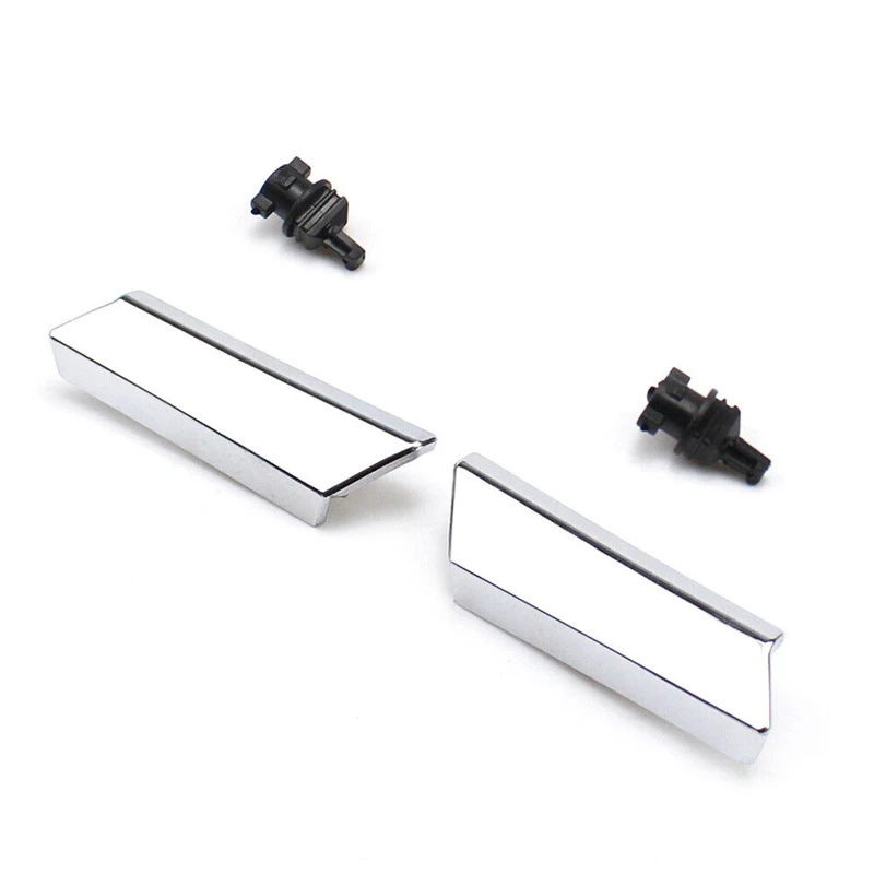 1 Pair Front Headlight Washer Nozzle Cover & Clip Plastic Fit for Lexus GS300 GS350 GS430 GS460 GS450h 85207-30031 85208-30031