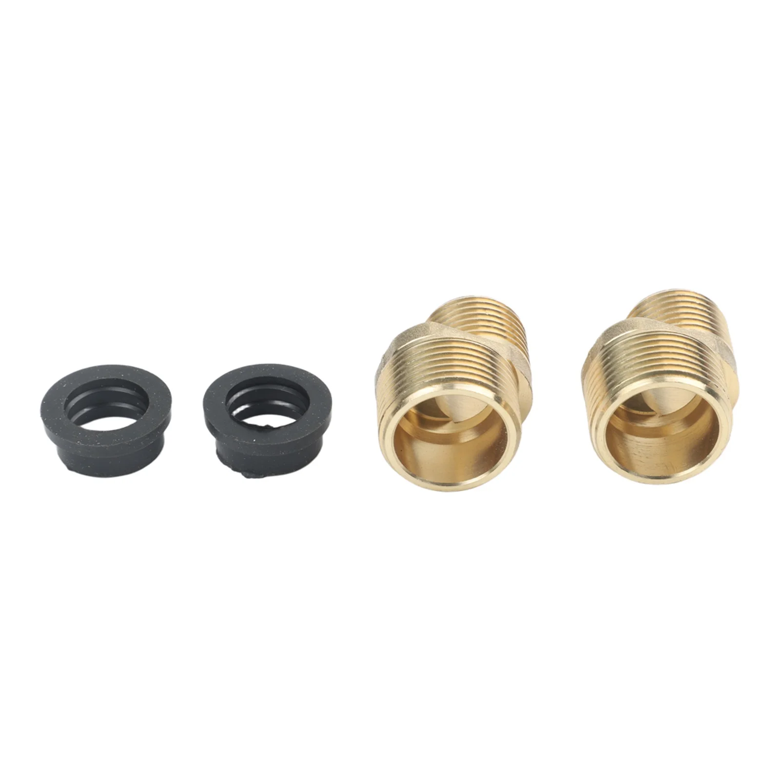 Brass Shower Fitting Curved Faucet Foot Shower Repair Adjustable Crank Angle Thread Size Conversion Smooth Exterior Finish