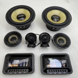 Car Dashboard and Door Modification Audio Surround Fever Sound Quality 3-channel Volume Speaker Dome UHF Speaker Package