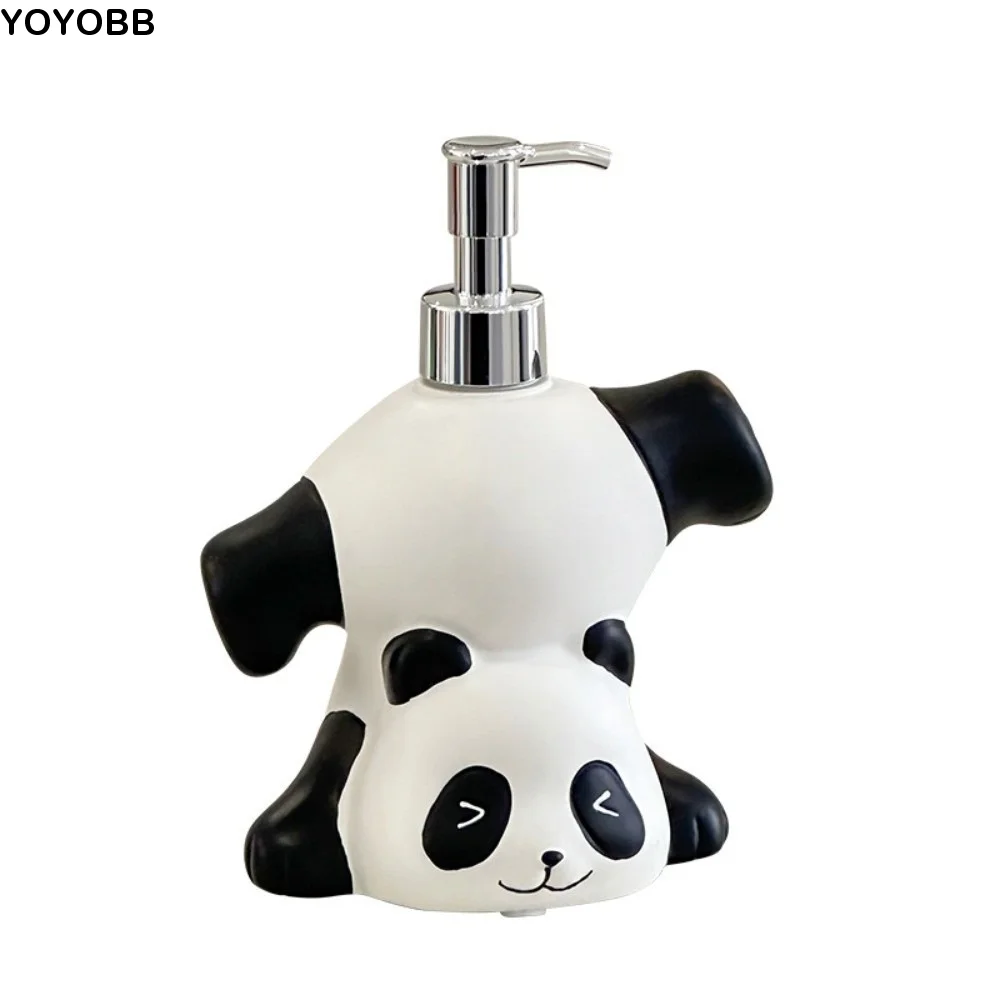 

Диспенсер для мыла в виде милой панды, декоративный флакон-помпа для антисептика, контейнер для шампуня и мыла в виде животного