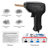 50W Hot Stapler Plastic Welding Machine Car Bumper Repair Kit Plastic Repair Kit Hot Staple Gun Car Bumper Crack Repair Tools