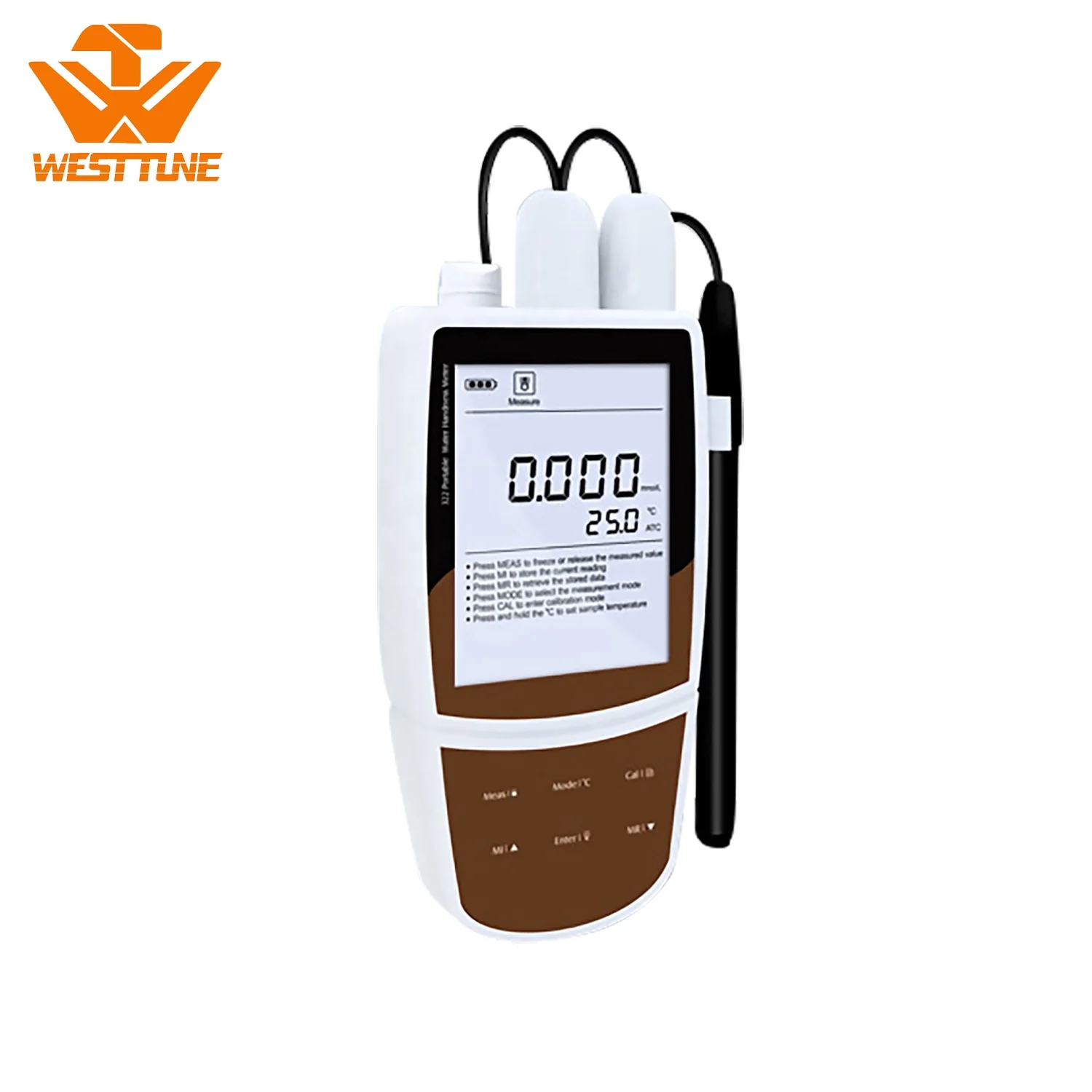 Bante322 Tester portatile per la durezza dell'acqua Misuratore con display digitale LCD da 0,05 ~ 200 mmol/L con alta qualità