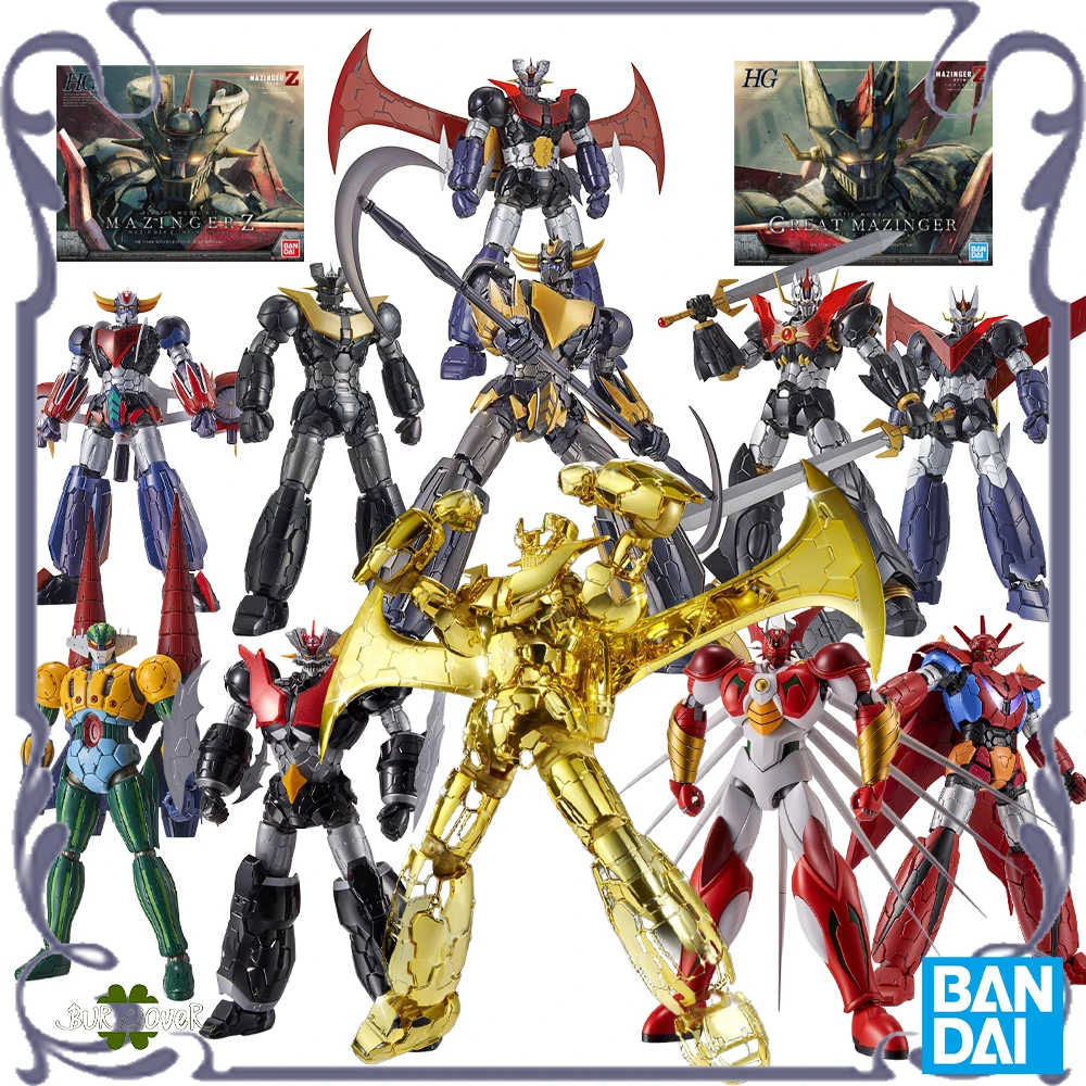 

BANDAI Original Nagai Go Super Robot Series MAZINGER Z GREAT MAZINGER GRENDIZER CETTERDRAGON KOTETSUJEEG GETTER ARC Assembly