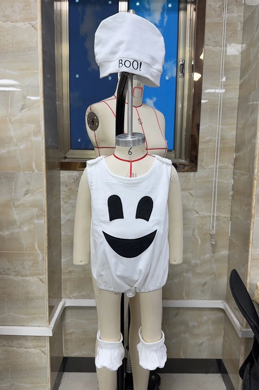 

Baby Halloween Romper Embroidery Sleeveless Jumpsuit and Hat Socks Set for Newborn Girls Boy Cute Clothes