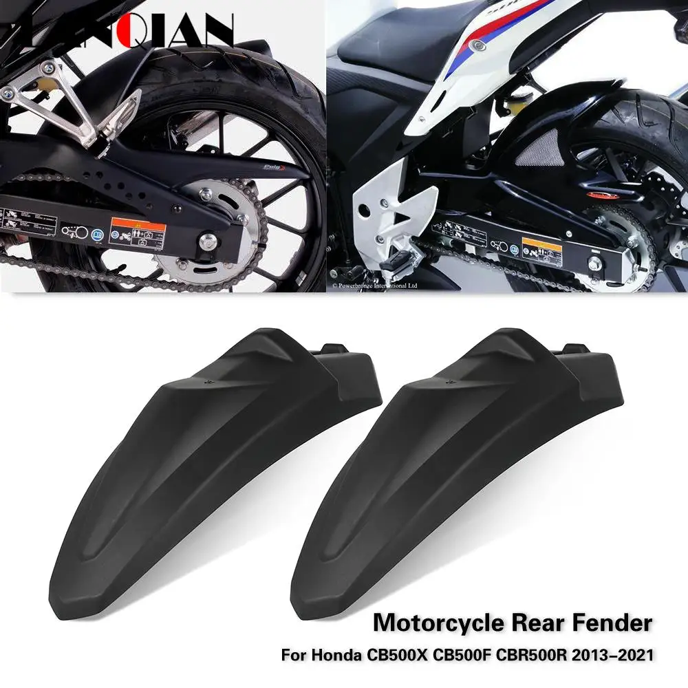 

Motorcycle Rear Fender Rear Wheel Cover Splash Guard Mudguard For Honda CBR500R CB500F CB500X CB 500 F X 2013-2021 2020 2019 18