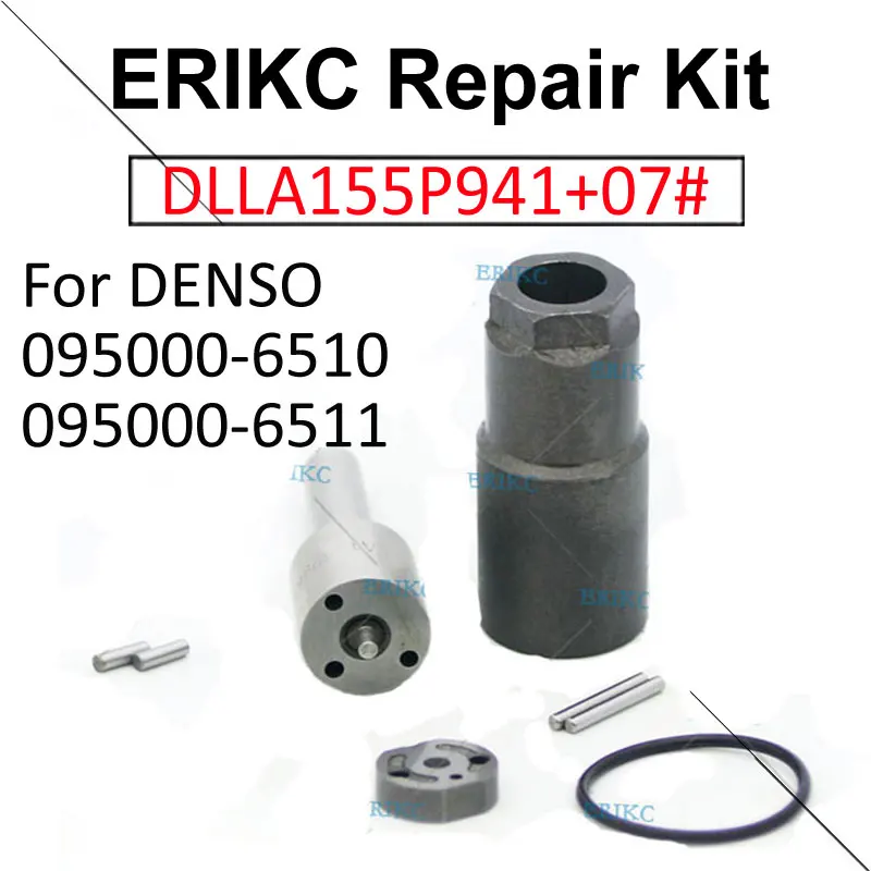 23670-79015 23670-79016 Diesel Injector Rebuild Kit Nozzle Tip DLLA155P941 Valve 07# for Toyota Sprayer 095000-6510 095000-6511