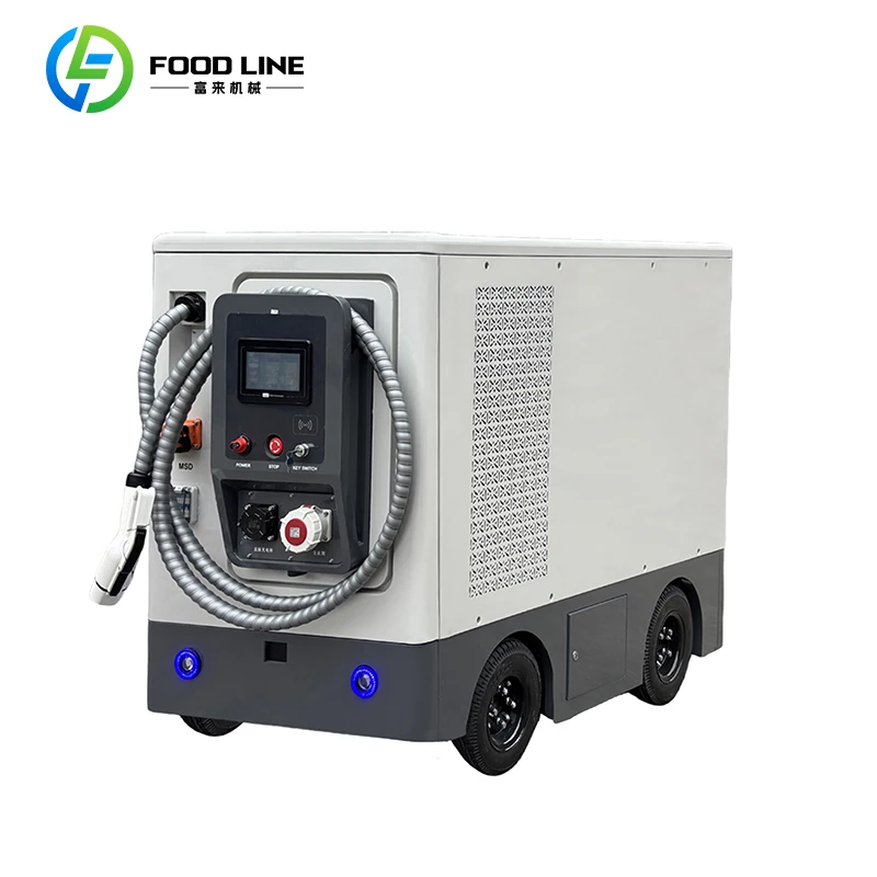 Energy Storage Mobile Fast Charging Station EV Charger Solutions for Industrial Outdoor Use Custom