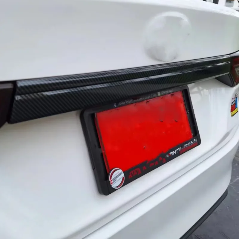 

Для Toyota Vois 2023 2024, рамка номерного знака из АБС-пластика, задний багажник, задняя дверь, нижняя декоративная полоса, внешние аксессуары