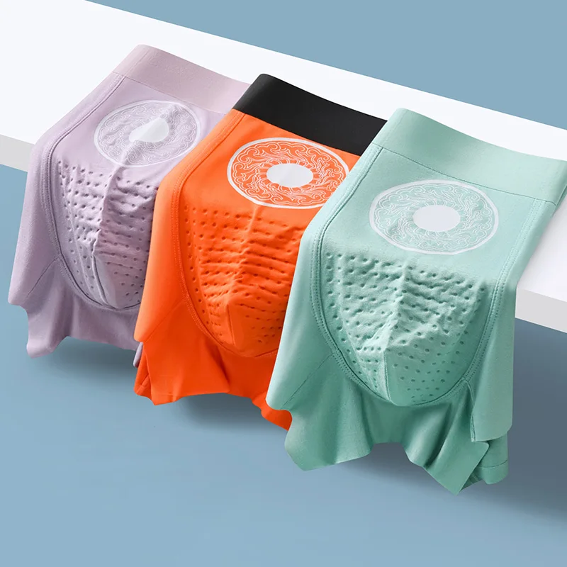 

1 шт., мужские трусы-боксеры из вискозы