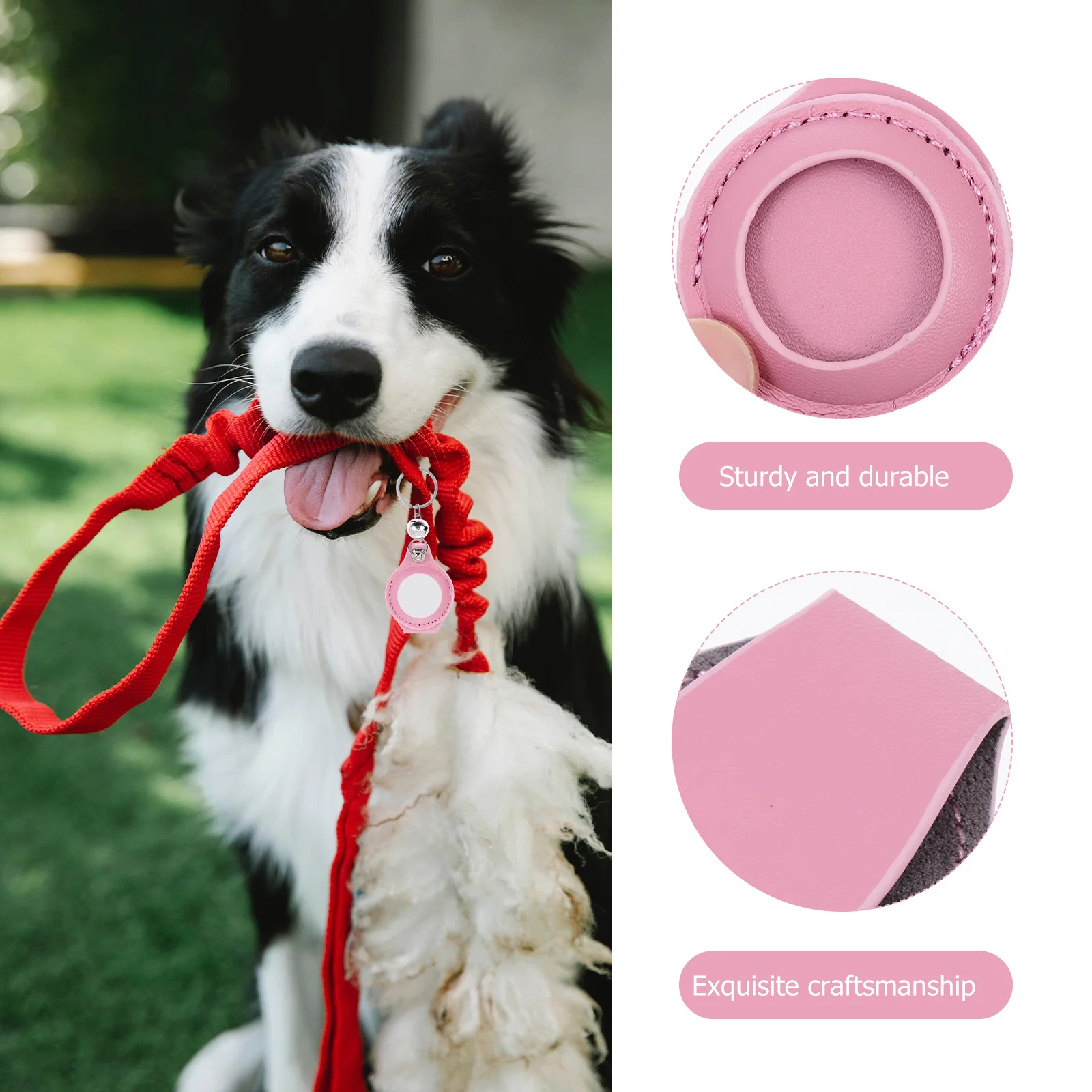 

Pet Protective Cover Tracer Sleeve For Durable Anti-Collision Lightweight Hanging Case For Keys Bags Luggage