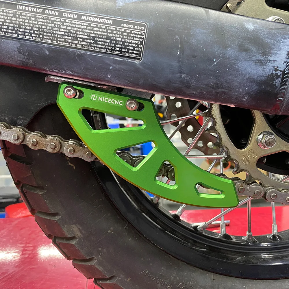 Motorcycle Chain Guide Guard Protector For Kawasaki KLR650 KLR 650 2008-2018 2009 2010 2011 2012 2013 2014 2015 2016 2017