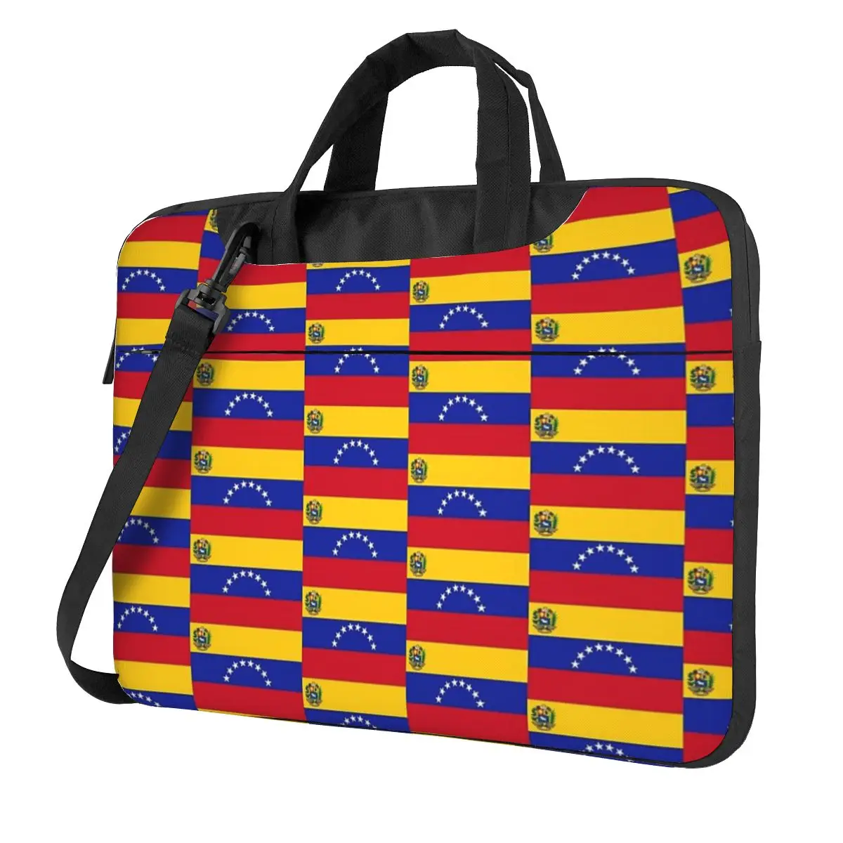 Venezuela Flag Crossbody Laptop Bag Case Computer Bag Resistant Protective Notebook Pouch for Macbook Pro Lenovo