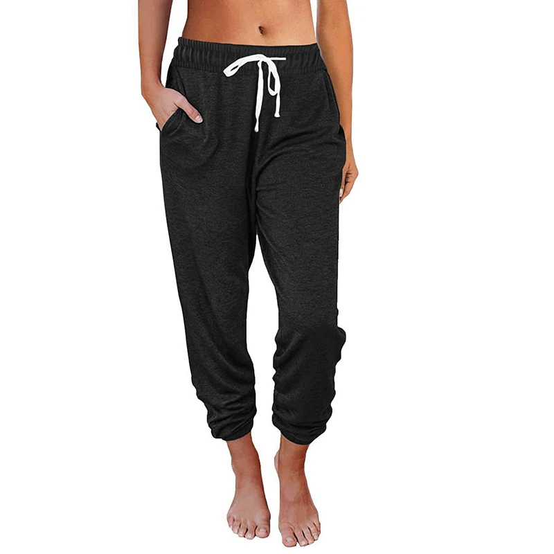 

Women's Joggers Pants Casual Soft Sweatpants Lounge Pants High Waisted Athletic Joggers With Pockets