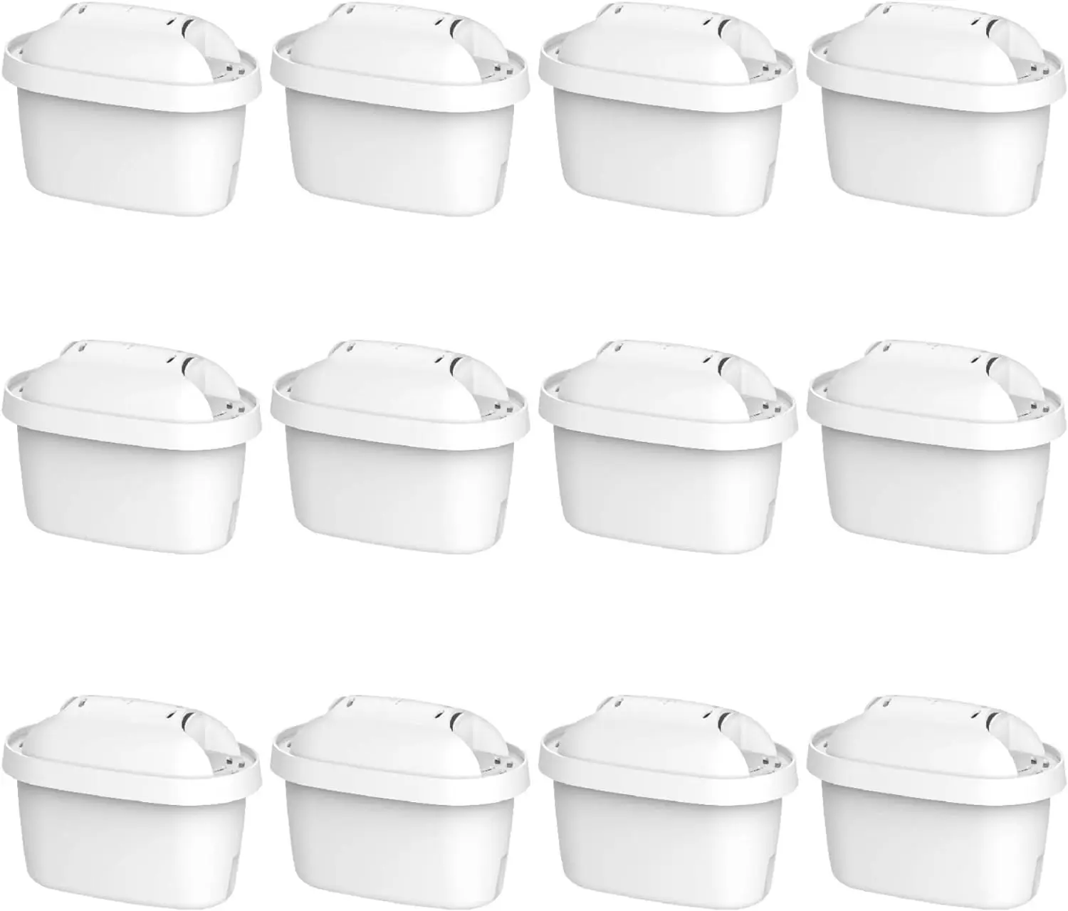 Cartouches de filtre à eau 6/12 pièces, remplacement pour Brita ®   Maxtra Pro ®   Maxtra+ tout-en-1 ®   Plus, compatible avec Brita ®   Marella ®   Pichet