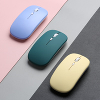 Wireless Bluetooth-compatible Mouse Portable Ergonomic Mice For Laptop iPad Tablet Notebook Mobile Phone Office Gaming Mouse