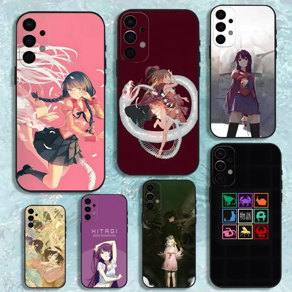 

M-Monogatari Series Phone Case For Samsung S25,S24,S21,S22,S23,S30,Ultra,S20,Plus,Fe,Lite,Note,10,9,5G Black Cover