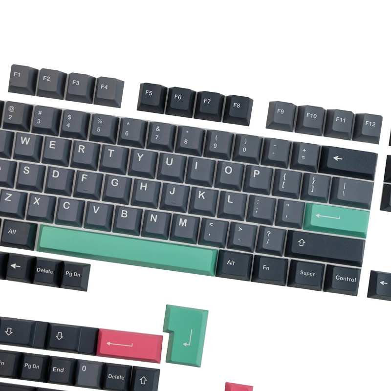 Imagem -03 - Gmk Modern Dolch Keycaps Cherry Profile Keycap Dye Sublimation Iso Digite 3u 7u Barra de Espaço Pbt 1.75u 2u 142 Chaves por Conjunto