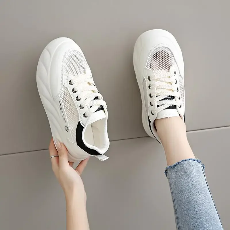 Coconut Shoes Women's 2024 Summer New Women's Shoes Breathable Tenis Sneaker Women's Soft Bottom