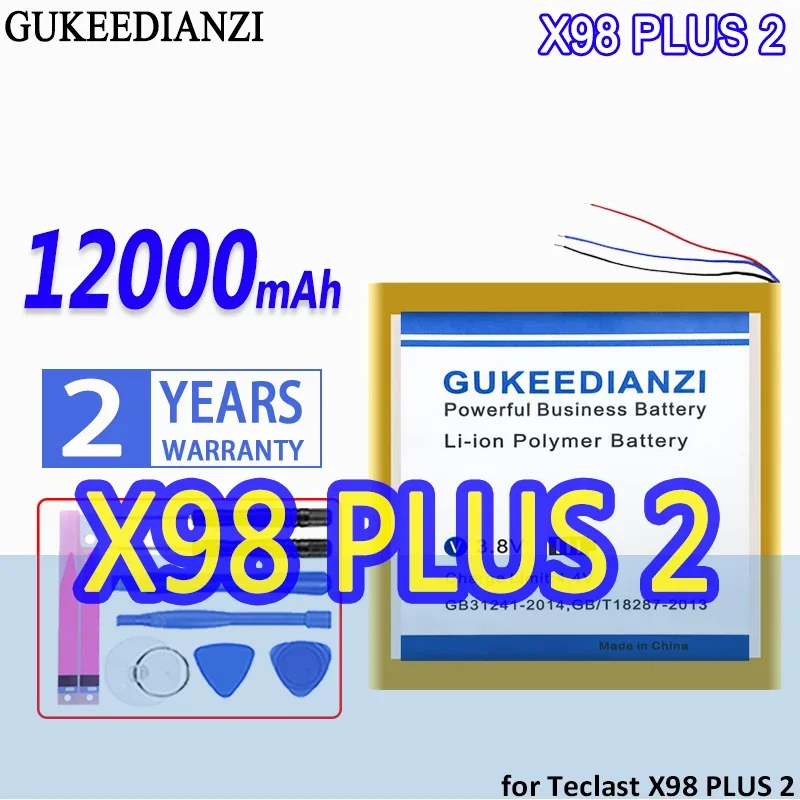 GUKEEDIANZI Battery For Teclast X 98 PLUS 2 PLUS2/X98 Air 3G P98 P98HD Accumulator 3-Wire Laptop Bateria