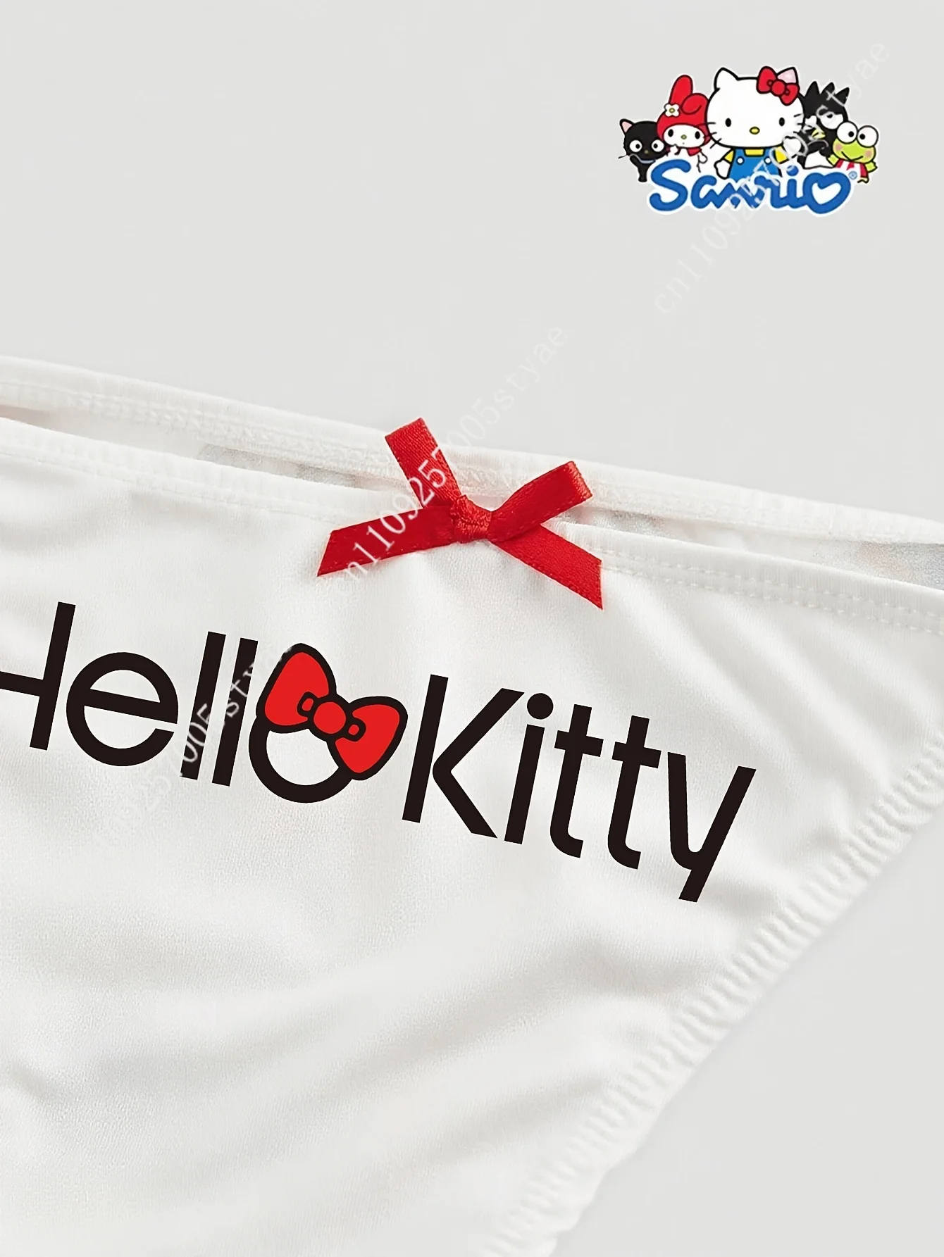 Conjunto Bikini Sanrio Hello Kitty Rojo - usage example
