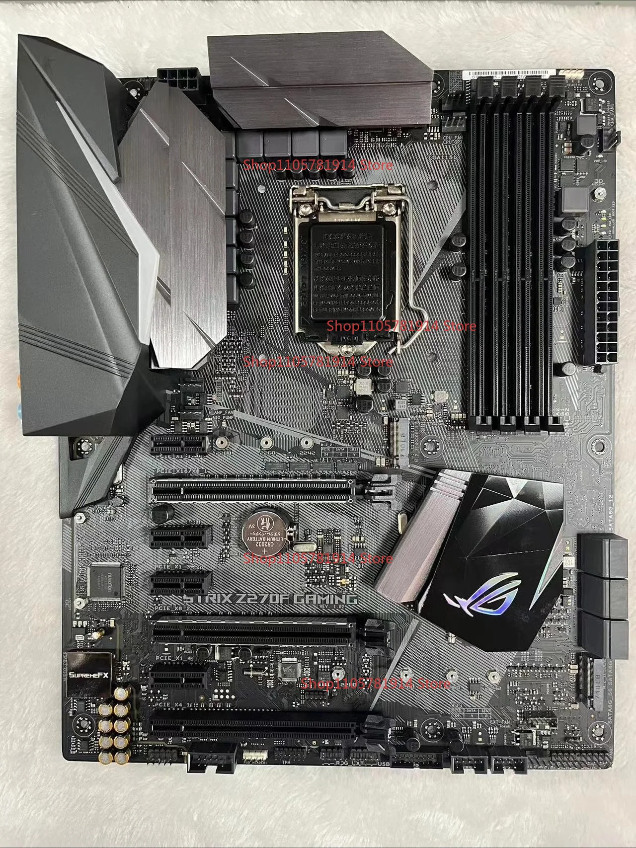 For ASUS Raptor Z270F GAMING Desktop Main Board LGA1151 6th Generation 7th Generation Core, Esports RGB Supports Overclocking