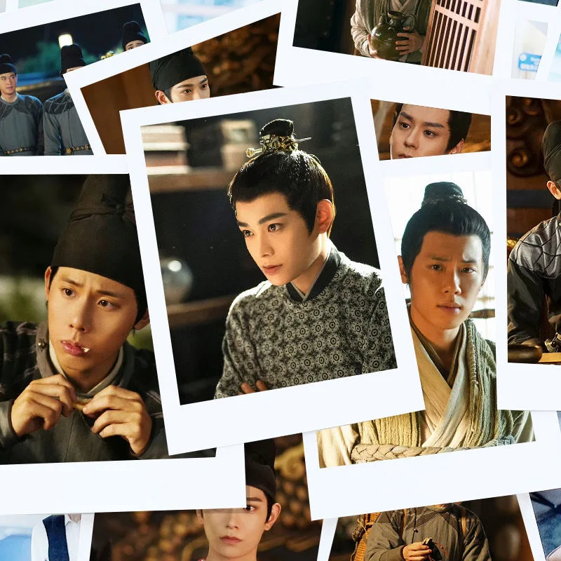 30/50PC No Repeat Ding Yuxi Zhou Qi Wei Zheming Lomo Card Pai Li De TV White Cat Legend Drama Stills Pictures 3 Inch Small Cards