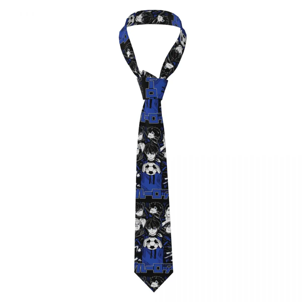 

Personalized Formal B-Blues L-Locks Movie Dynamic Neck Tie for Wedding Men Football Neckties