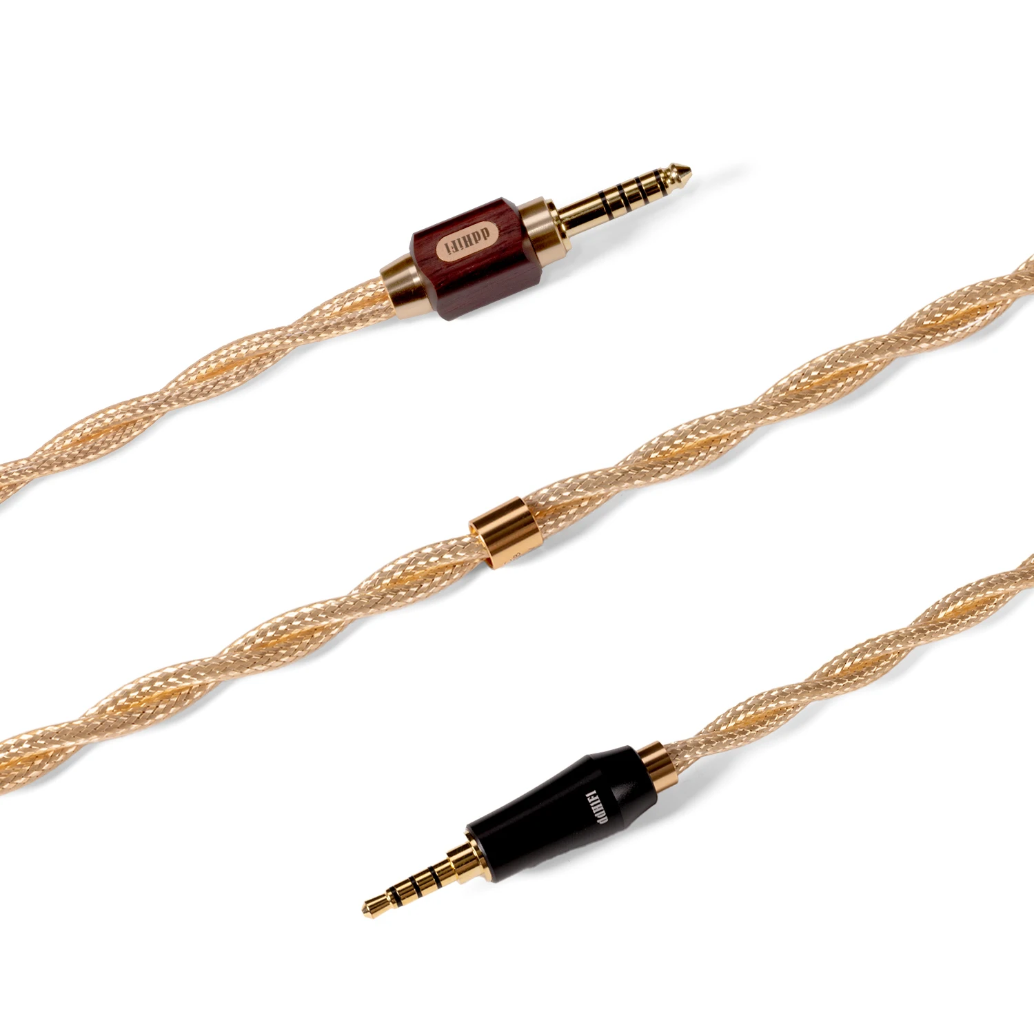 DD ddHiFi BC150G 4,4 mm gebalanceerde hoofdtelefoon-upgradekabel Zilver OCC koperen zwevende afscherming voor Sennheiser Focal AT Sony & meer