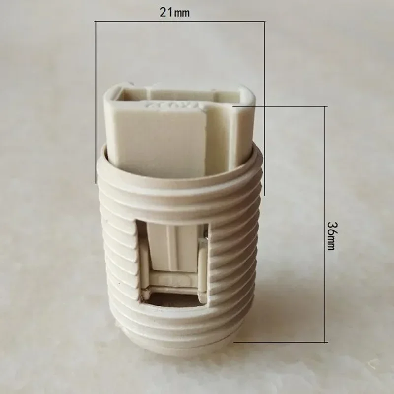 G9 Complete Set Lamp Bases, G9 Lamp Socket with Plastic Shell, Ceramic G9 Lamp Holder with M10 Plastic Bracket Lighting