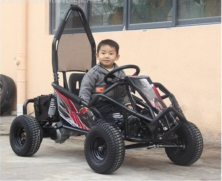 Single-person four-wheel off-road beach buggy electric  go-kart mountain drift go-kart