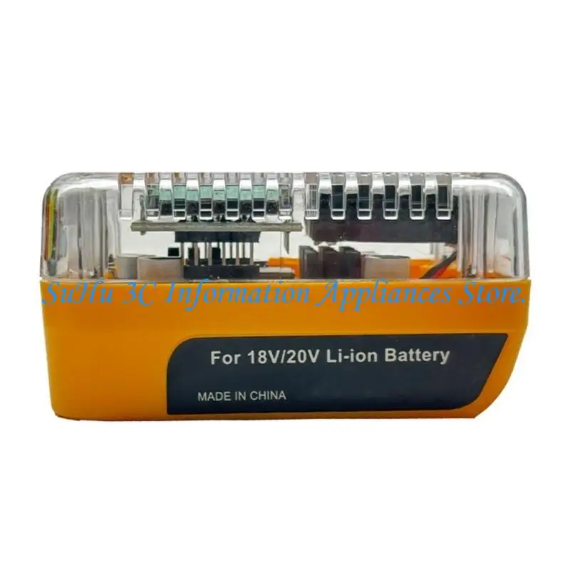 Intelligent Digital Display Power Conversion Adapter Compatibility for Lithiums Batteries 140W Compactly Design