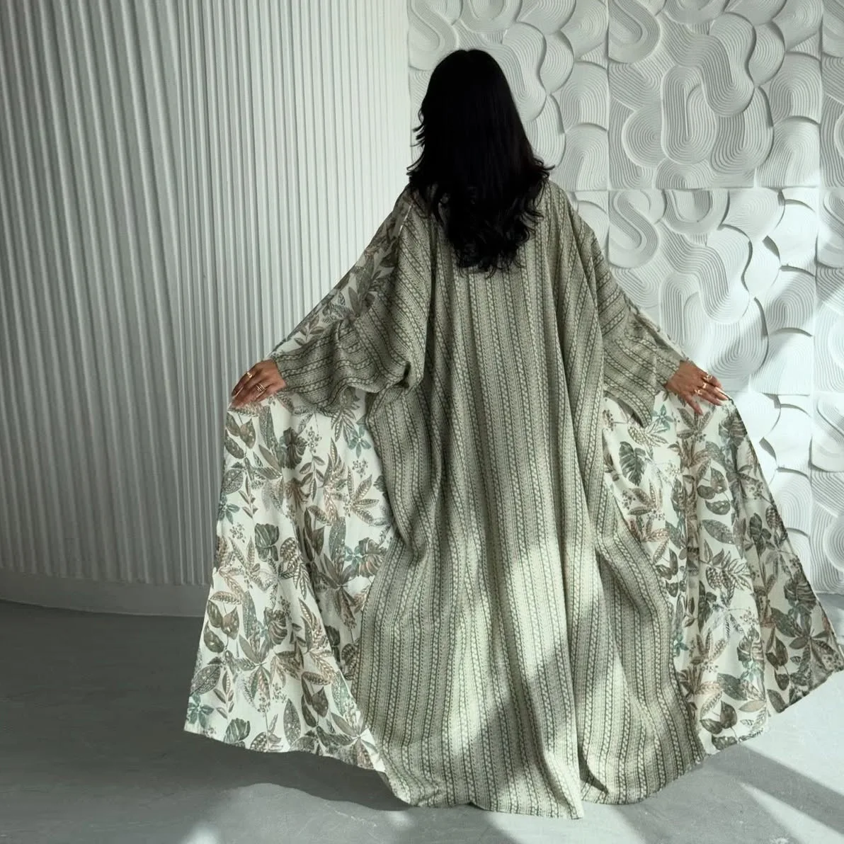 سترة نسائية SuperAen ذات ألوان متباينة وطباعة مرقعة، معاطف صيفية جديدة فضفاضة غير رسمية كبيرة الحجم