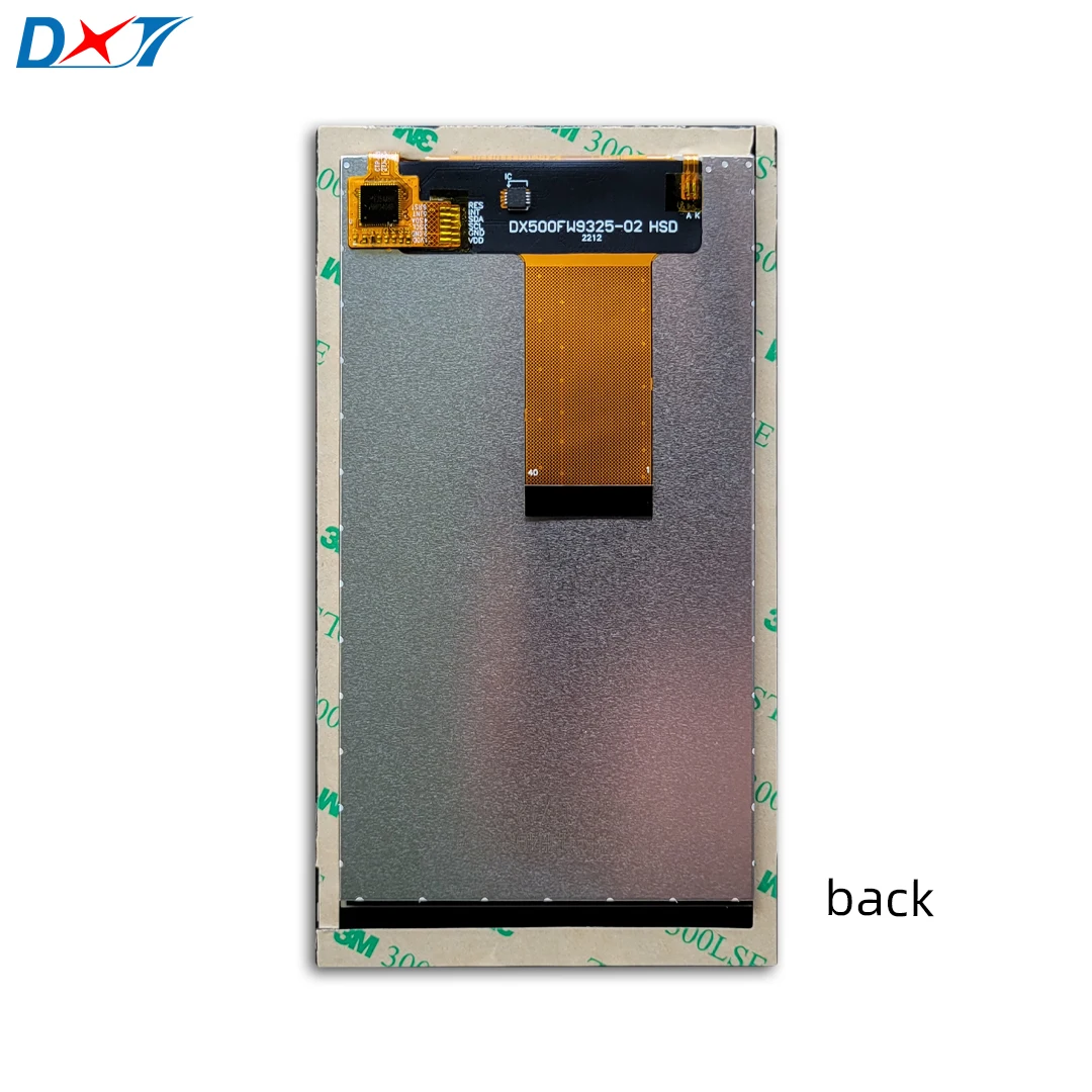 Tela de toque de 5 polegadas ctp 5.0 polegadas tft ft5446u rgb resolução de interface 480*854 interface ttl tamanho pequeno tela lcd ips para