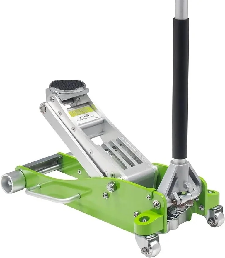 Arcan 3-Ton Quick Rise Aluminum Floor Jack with Dual Pump Pistons & Reinforced Lifting Arm (A20018_A20019)