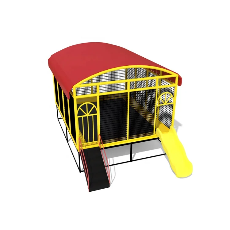 

Small 12ft Outdoor Trampoline with Safety Net for Kids and Adults