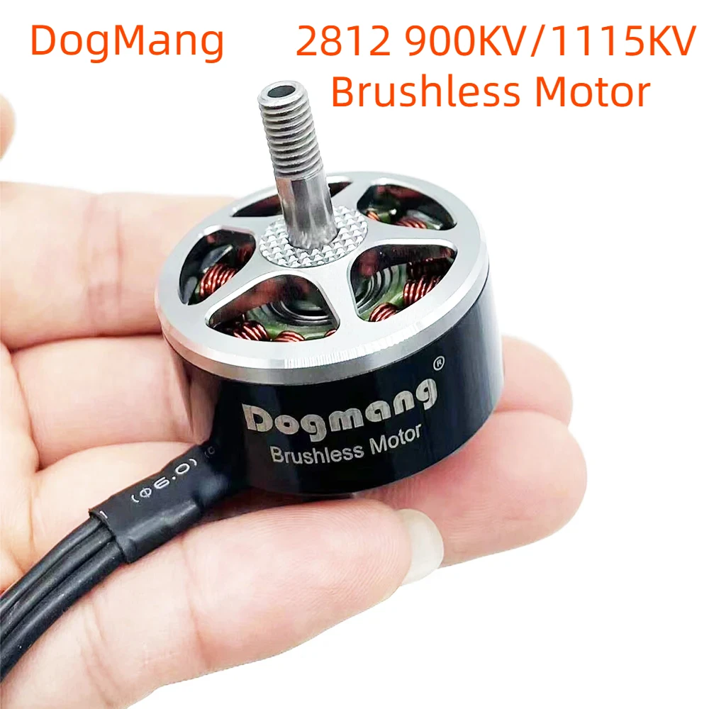 

1 шт./4 шт. DogMang 2812 900KV/1115KV бесщеточный двигатель 5-8S полый вал из титанового сплава 7-9 дюймов пропеллер для RC FPV двигатель дрона