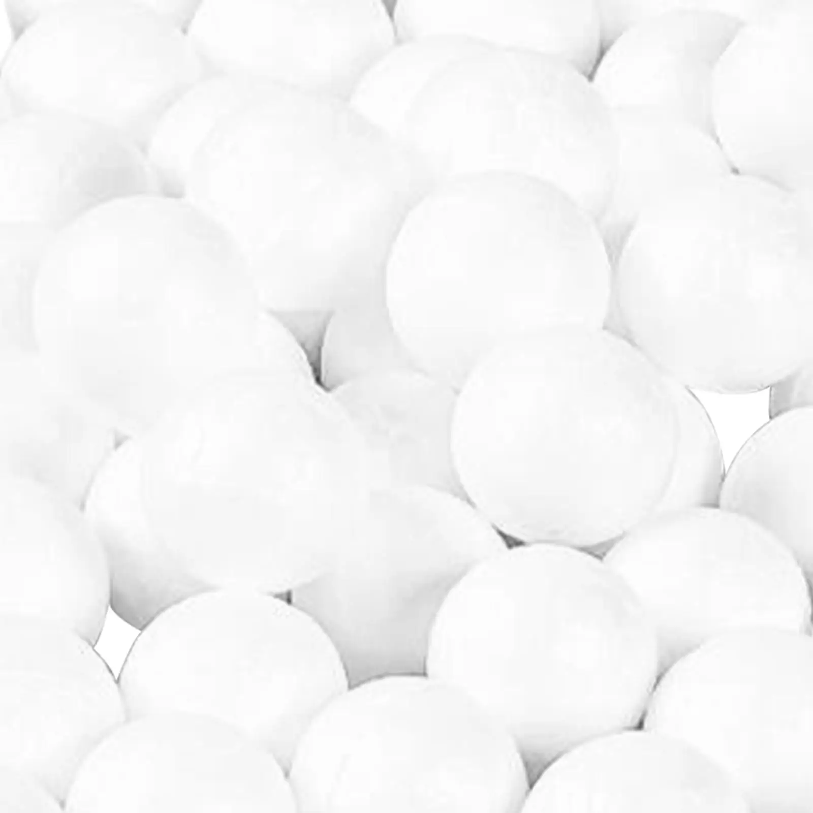 High Density Solid Foam Balls Assorted Sizes for DIY Craft Projects and Wedding Party Decoration Supplies