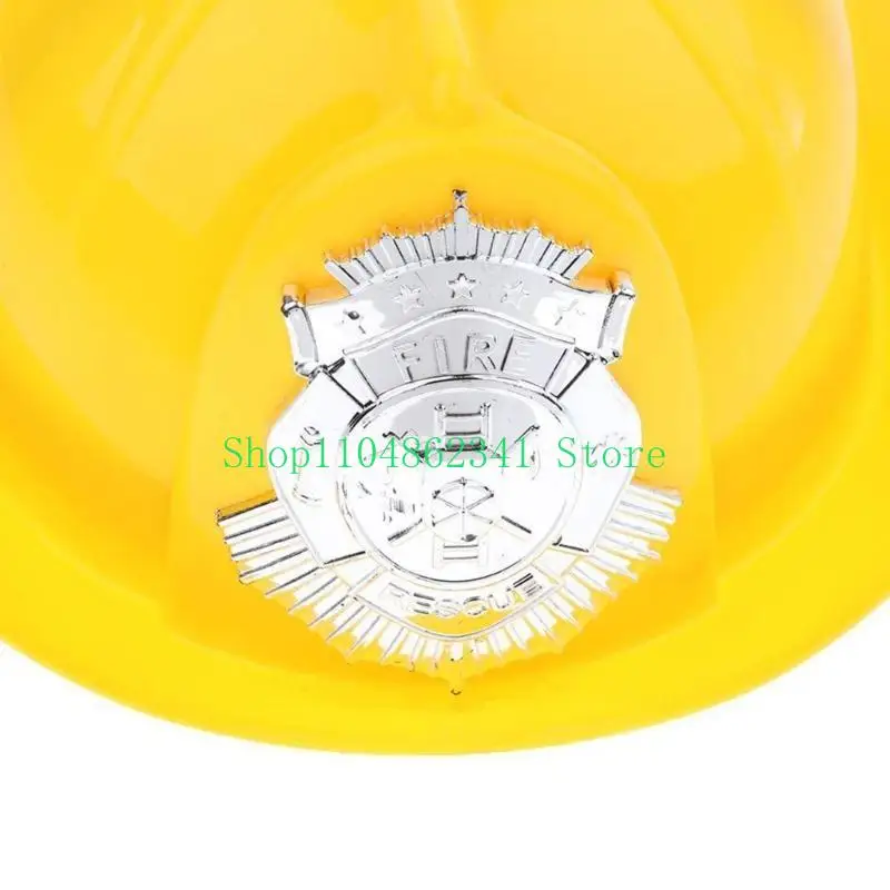 5asd Fireman Costume-Hard Helmets-Fireman Helmet Firefighter Hats-Fireman Accessories Halloween Cosplay Costume for Kids