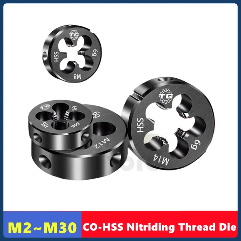 

CO-HSS nitriding thread plate tooth M2-M30 used for stainless steel external thread tapping and thread repair machine tool